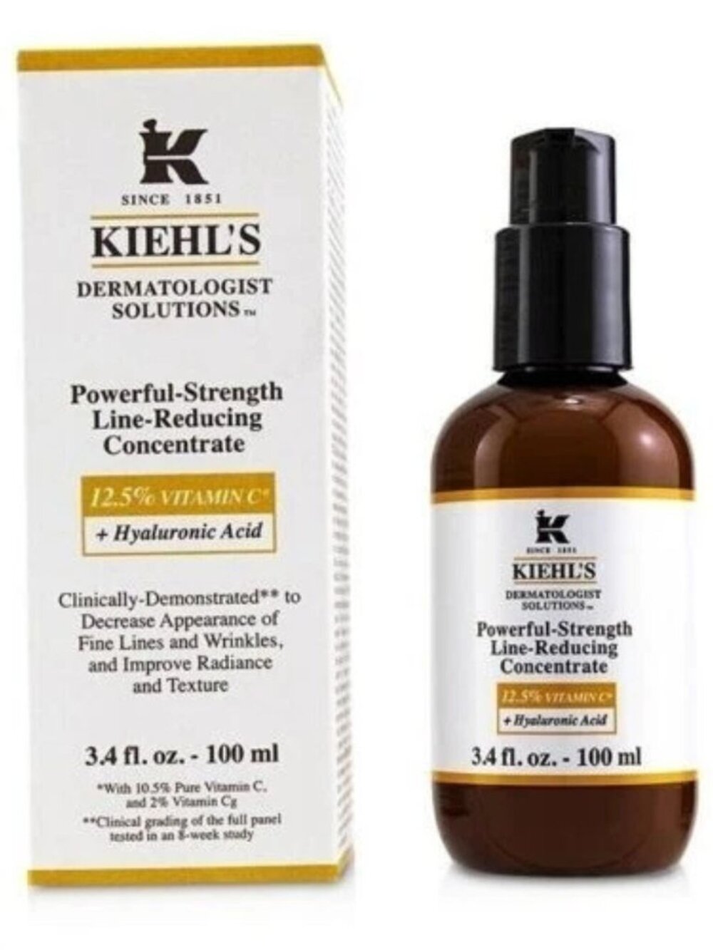 Kiehl’s Powerful Strength Line Reducing Concentrate 100ml NIB